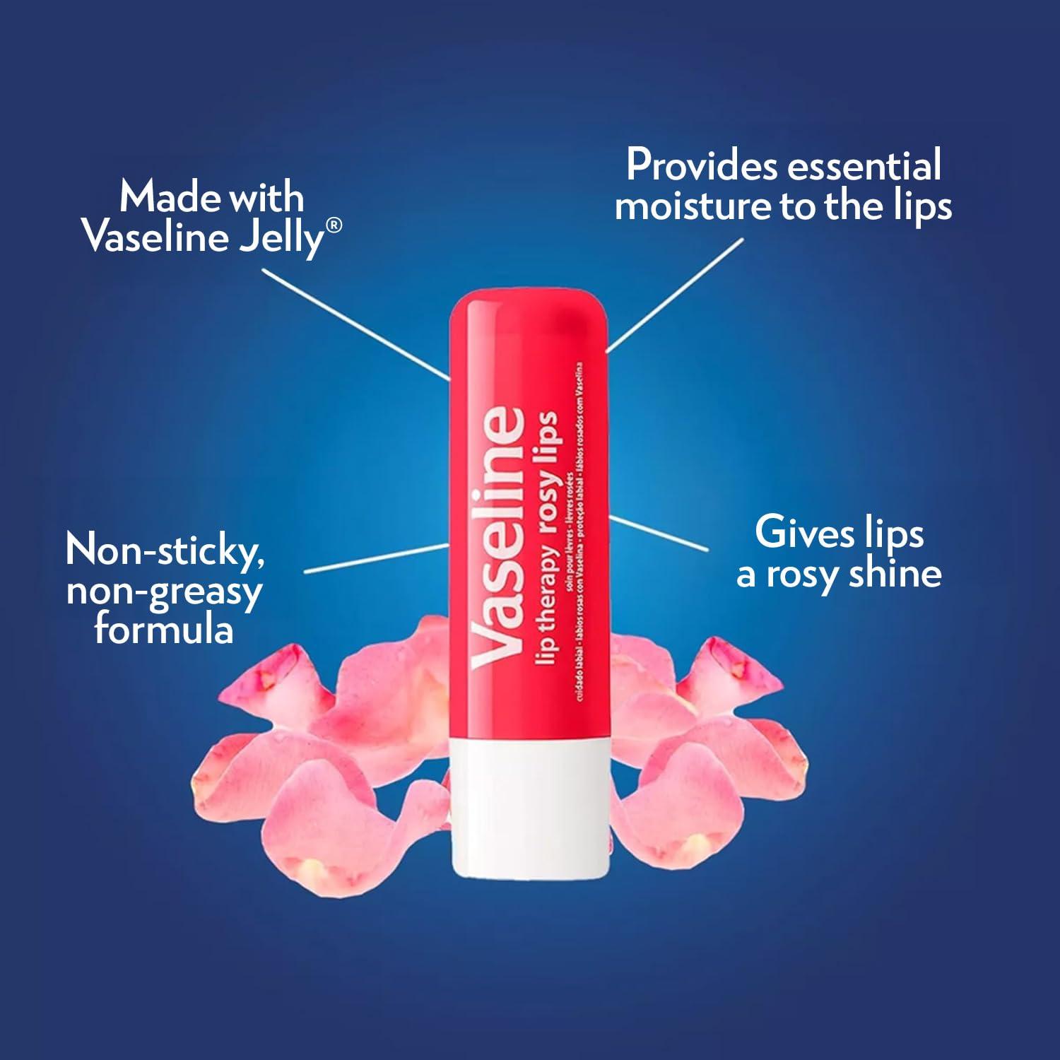 Bálsamo Labial Hidratante Vaseline Lip Therapy 8-Pack 4.5g