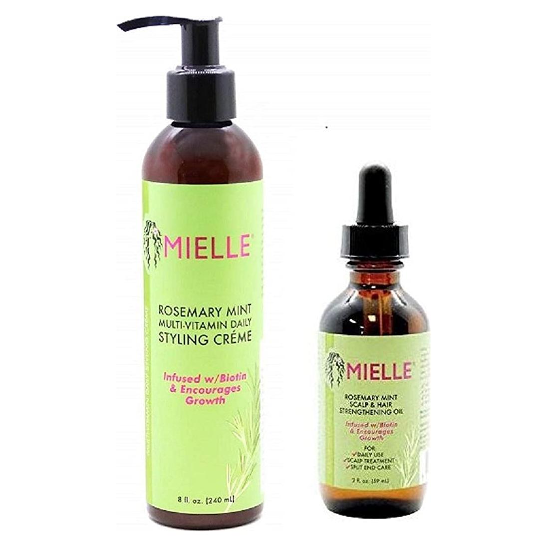Combo Crema y Aceite Romero y Menta Mielle 397g