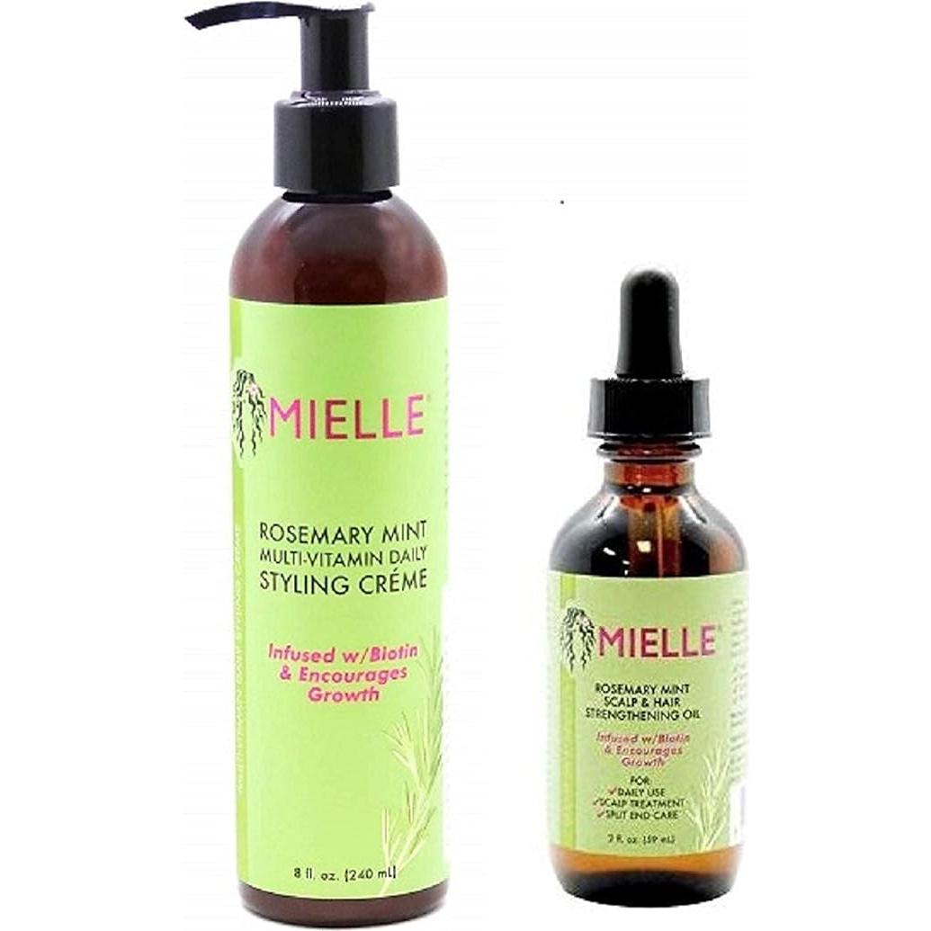 Combo Crema y Aceite Romero y Menta Mielle 397g