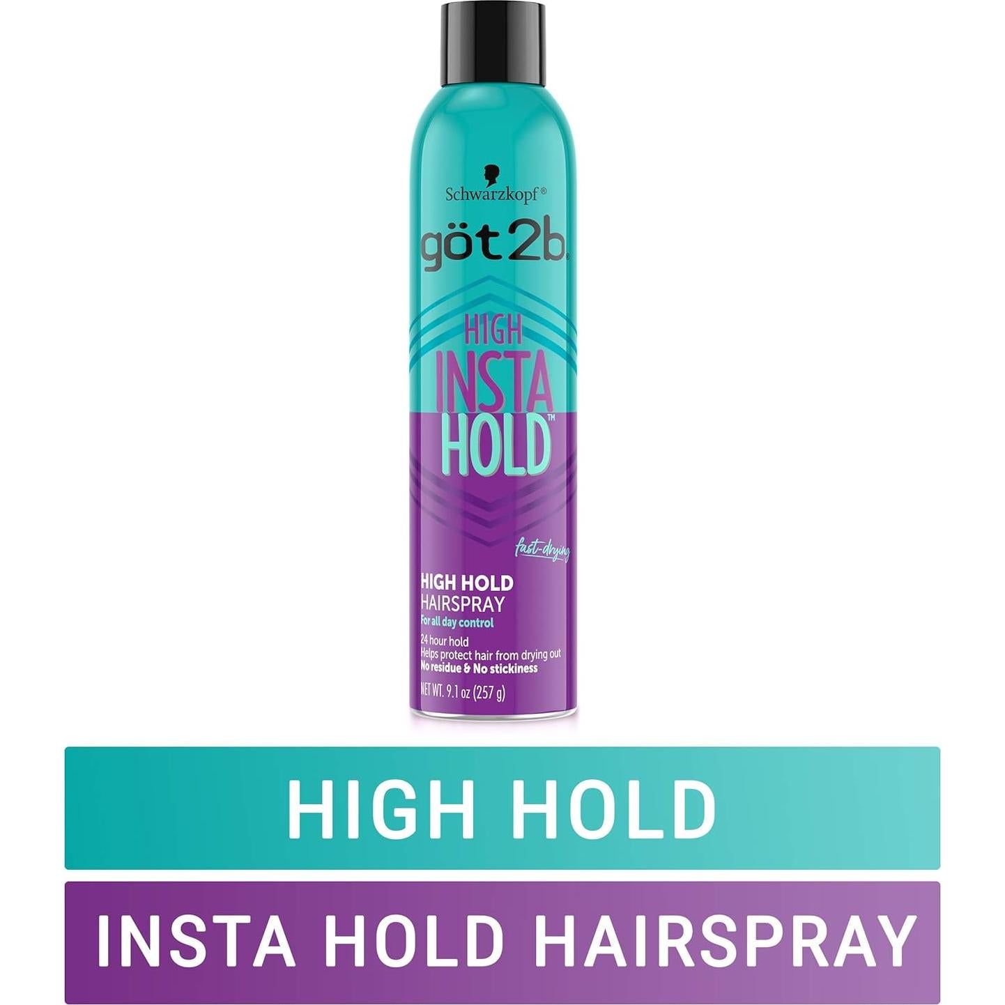 Spray Fijador de Cabello Got2b Insta Hold 258 g