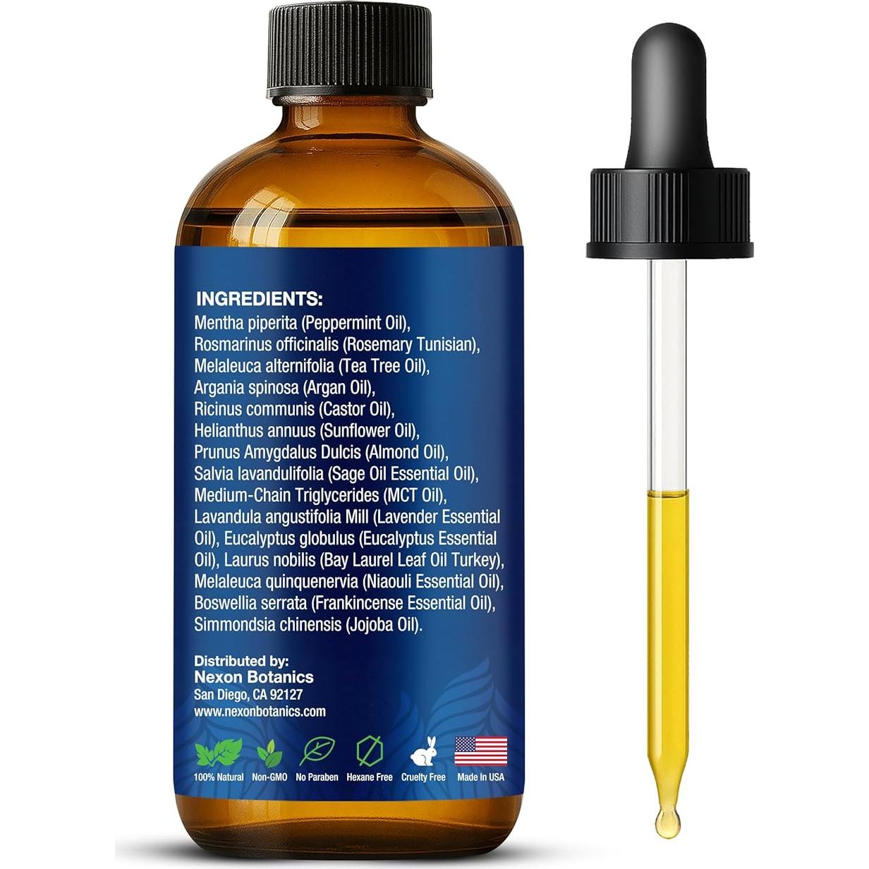 Aceite de Romero y Menta Nexon Botanics 59 ml - Crecimiento Cabello