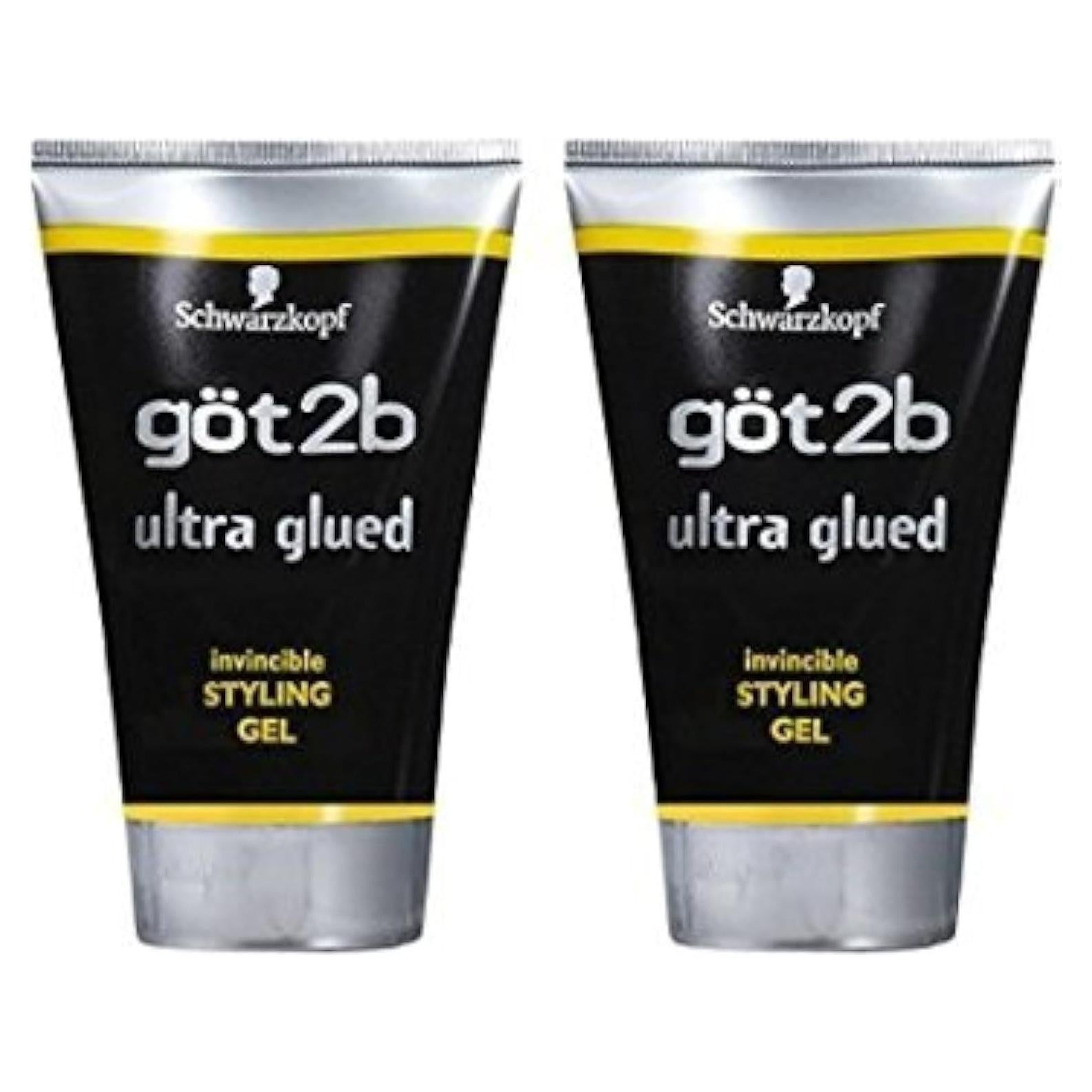 Got 2b Ultra Glued Invincible Styling Gel, 1.25 Ounce (2 Pack)