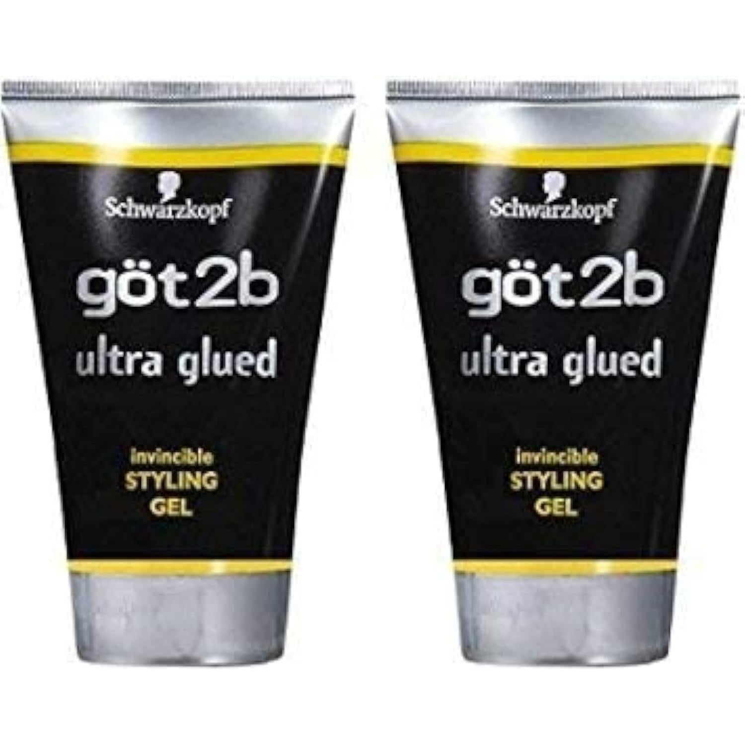 Got 2b Ultra Glued Invincible Styling Gel, 1.25 Ounce (2 Pack)