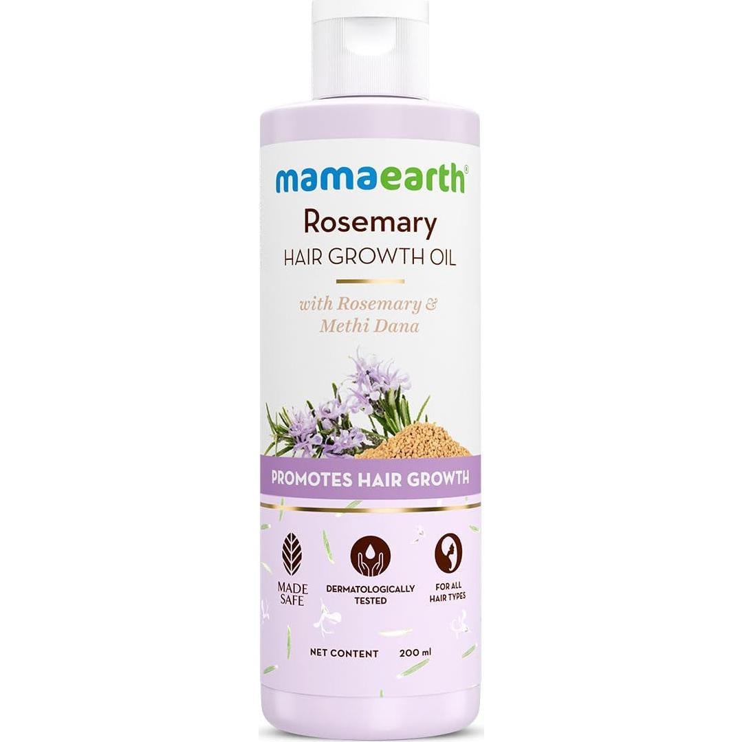 Aceite de Crecimiento Capilar Mamaearth 200 ml - Romero y Fenogreco