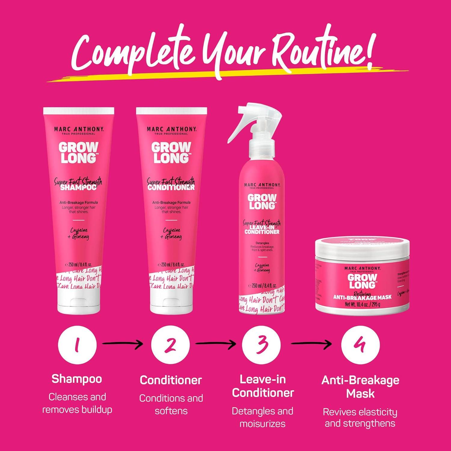 Acondicionador Fortalecedor Marc Anthony 250 ml - Crece Largo Anti-Frizz