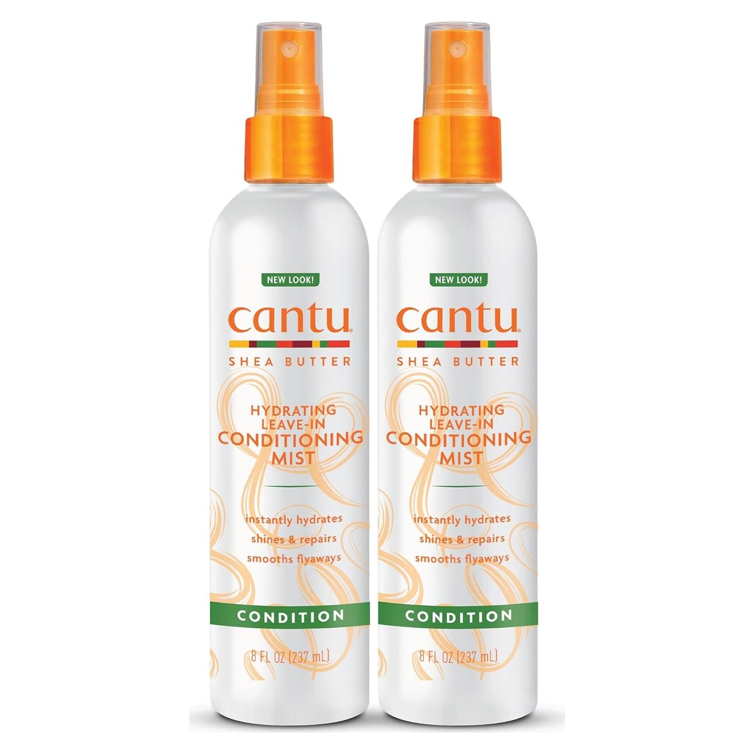 Cantu Mistura Hidratante Sin Enjuague 236 ml - Paquete de 2