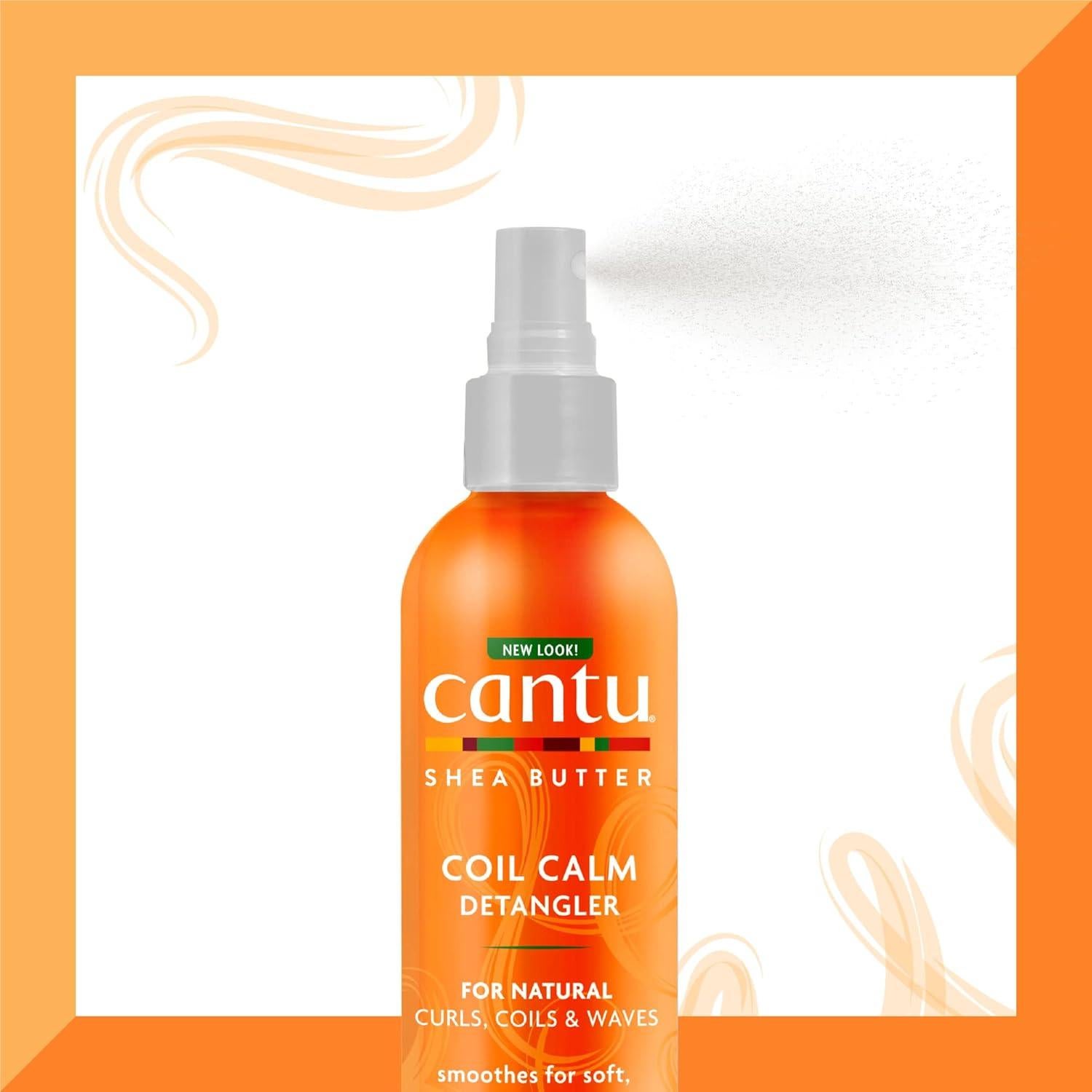 Desenredante Cantu Coil Calm con Manteca de Karité 236 ml