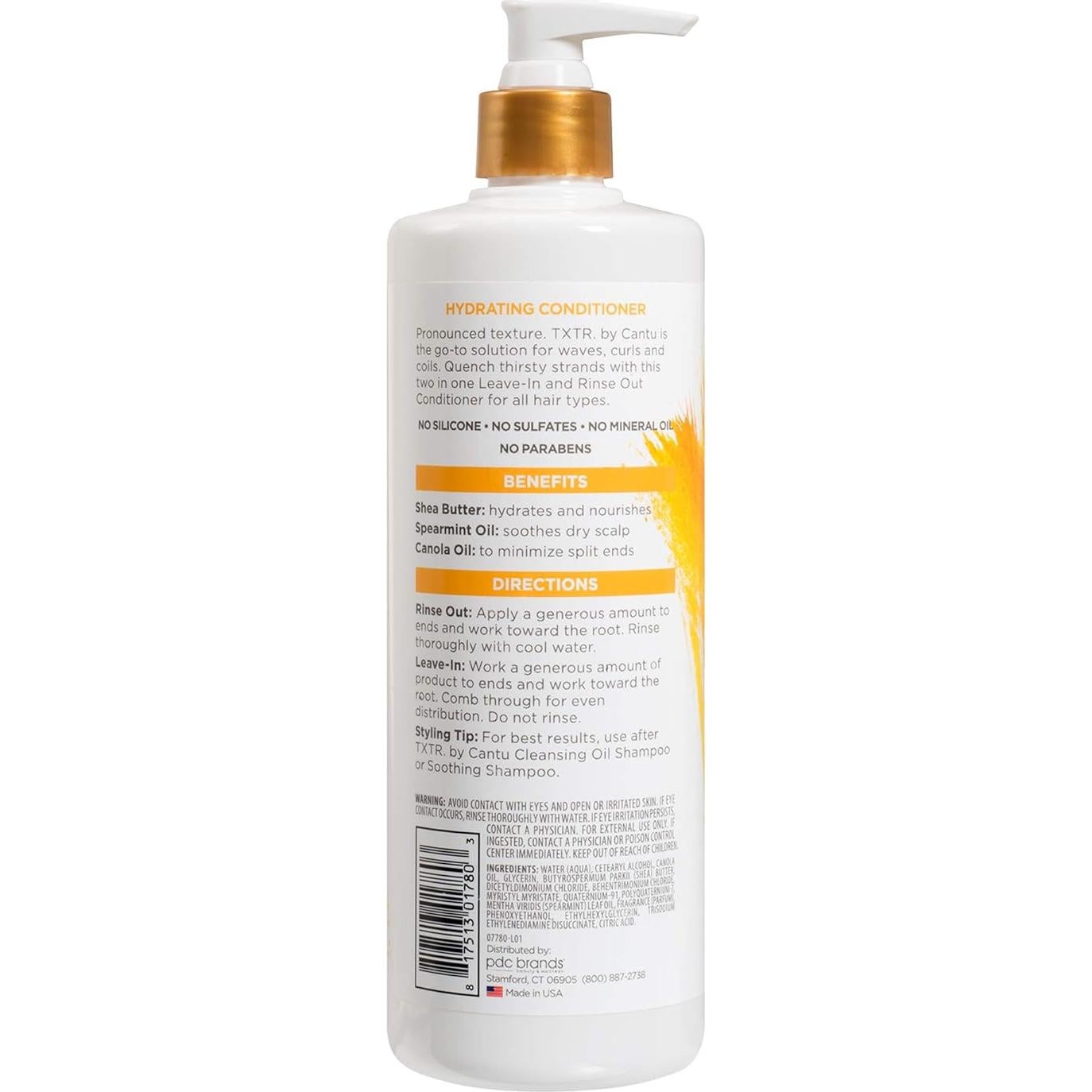 Acondicionador Hidratante Cantu TXTR 2 en 1 473ml