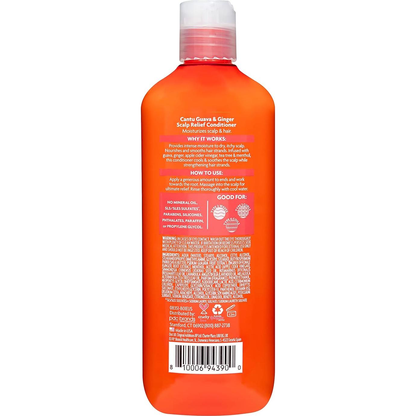 Acondicionador Cantu Guava 400 ml para Rizos y Ondas