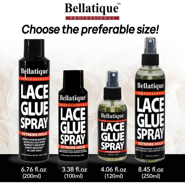 Spray de Pegamento Bellatique 191 g - Sujeción Extrema