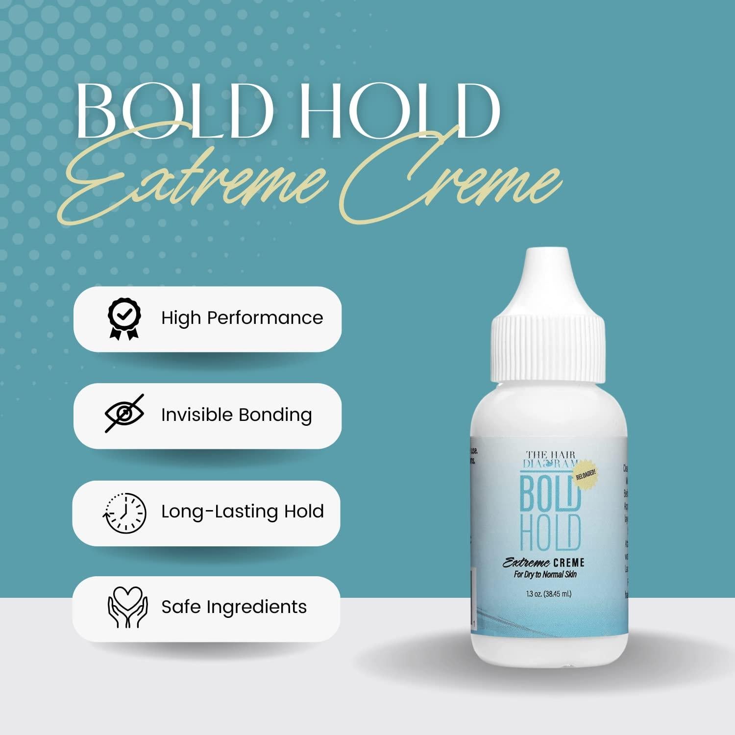 Crema Bold Hold Extreme El Diagrama del Cabello 36.84g