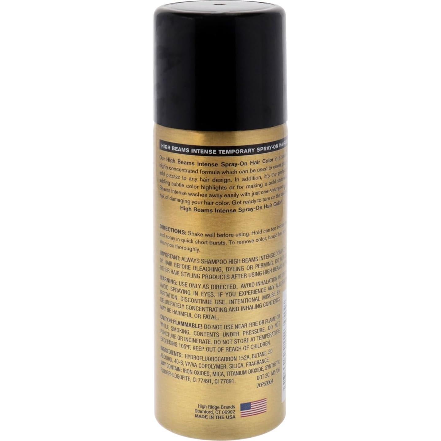 Spray Temporal de Color de Cabello Salon Grafix - Negro 76.5 g