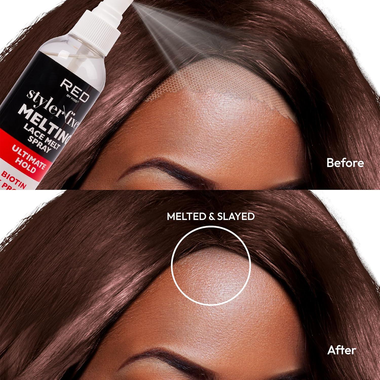 Spray Fijador de Estilo Red by Kiss 236.6 ml - Sujeción Extrema