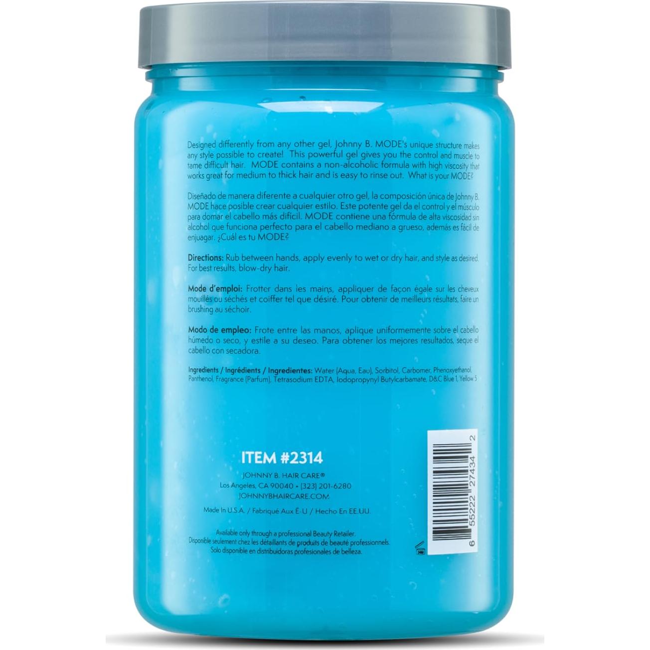 Gel de Estilo Profesional Johnny B Mode 29.57 ml