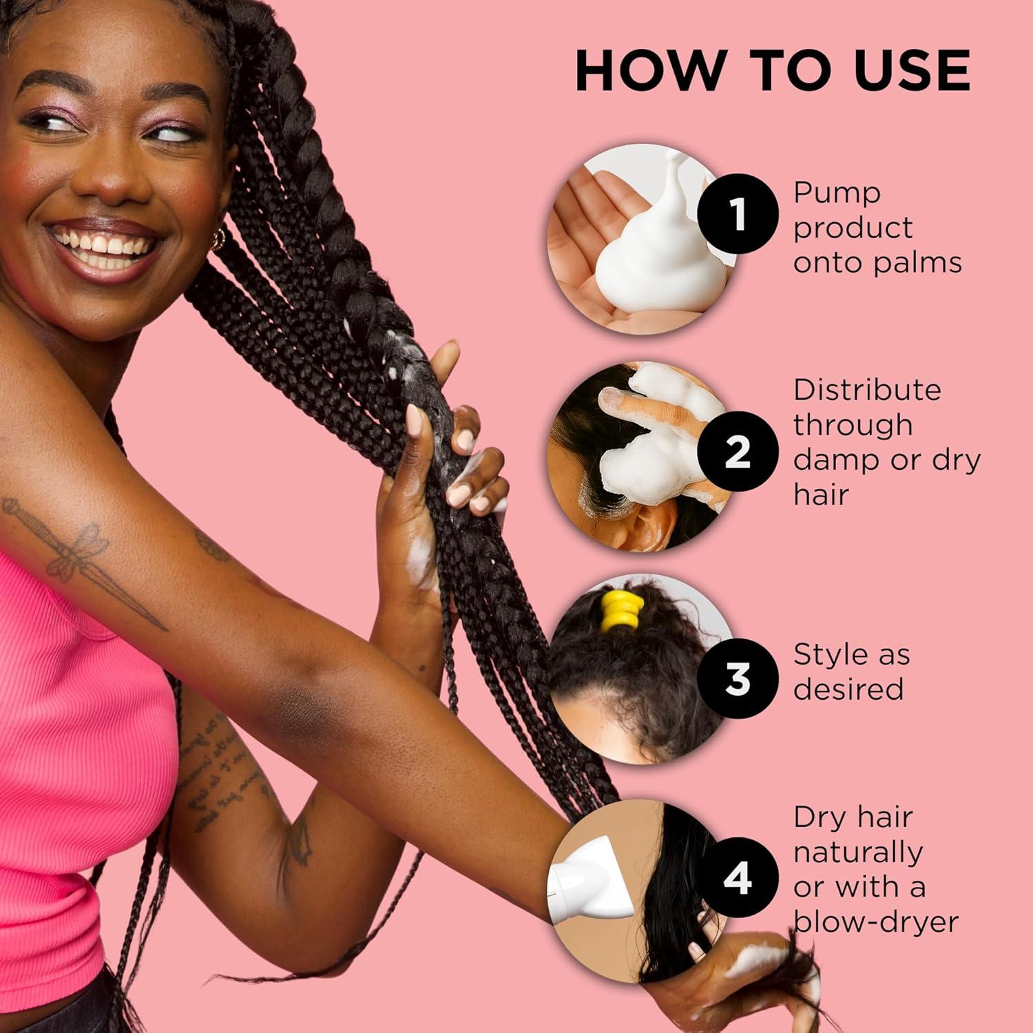 Mousse de Fijación Extra Fuerte Estilo Factor 2.5oz - Control Frizz