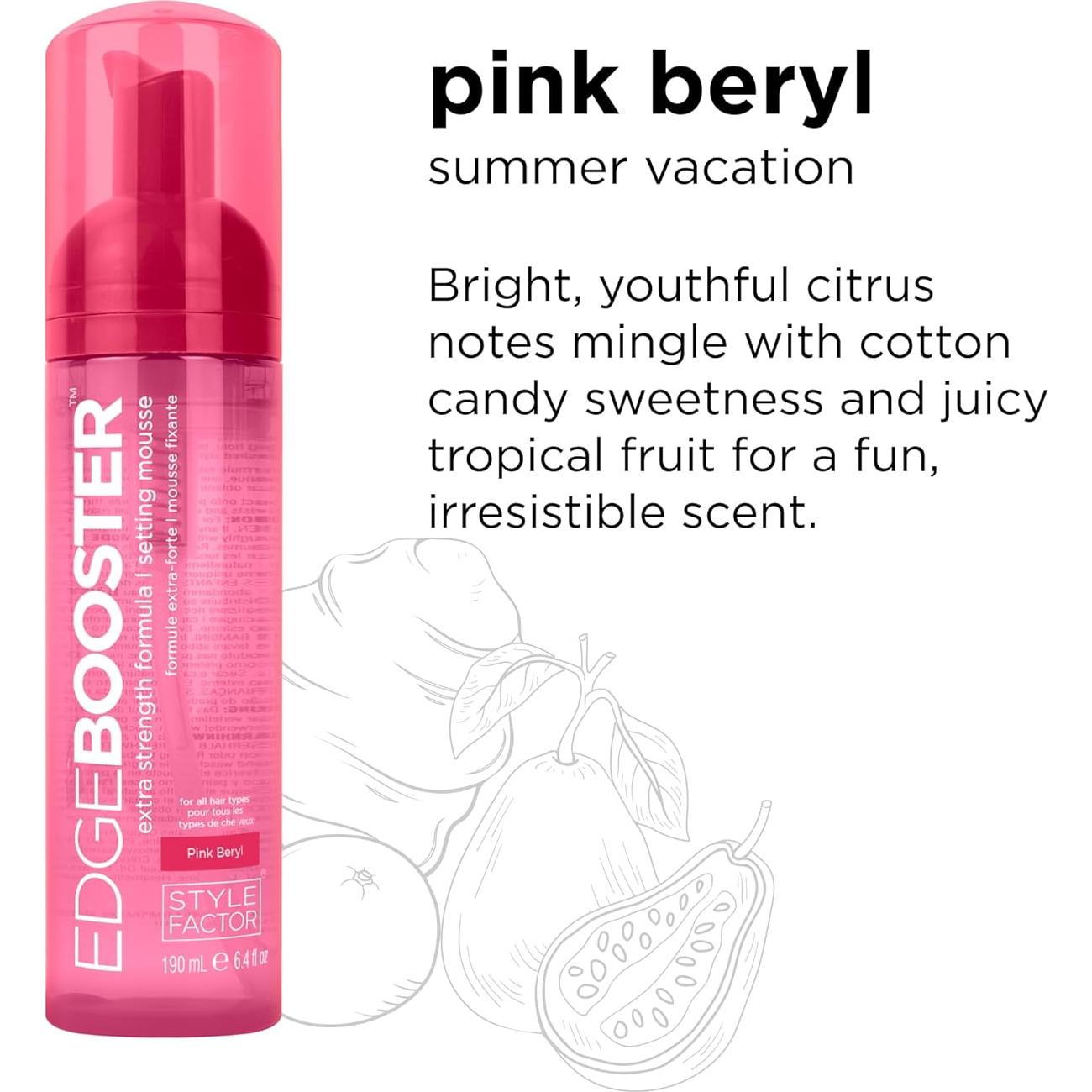 Mousse de Fijación Extra Fuerte Estilo Factor 2.5oz - Control Frizz