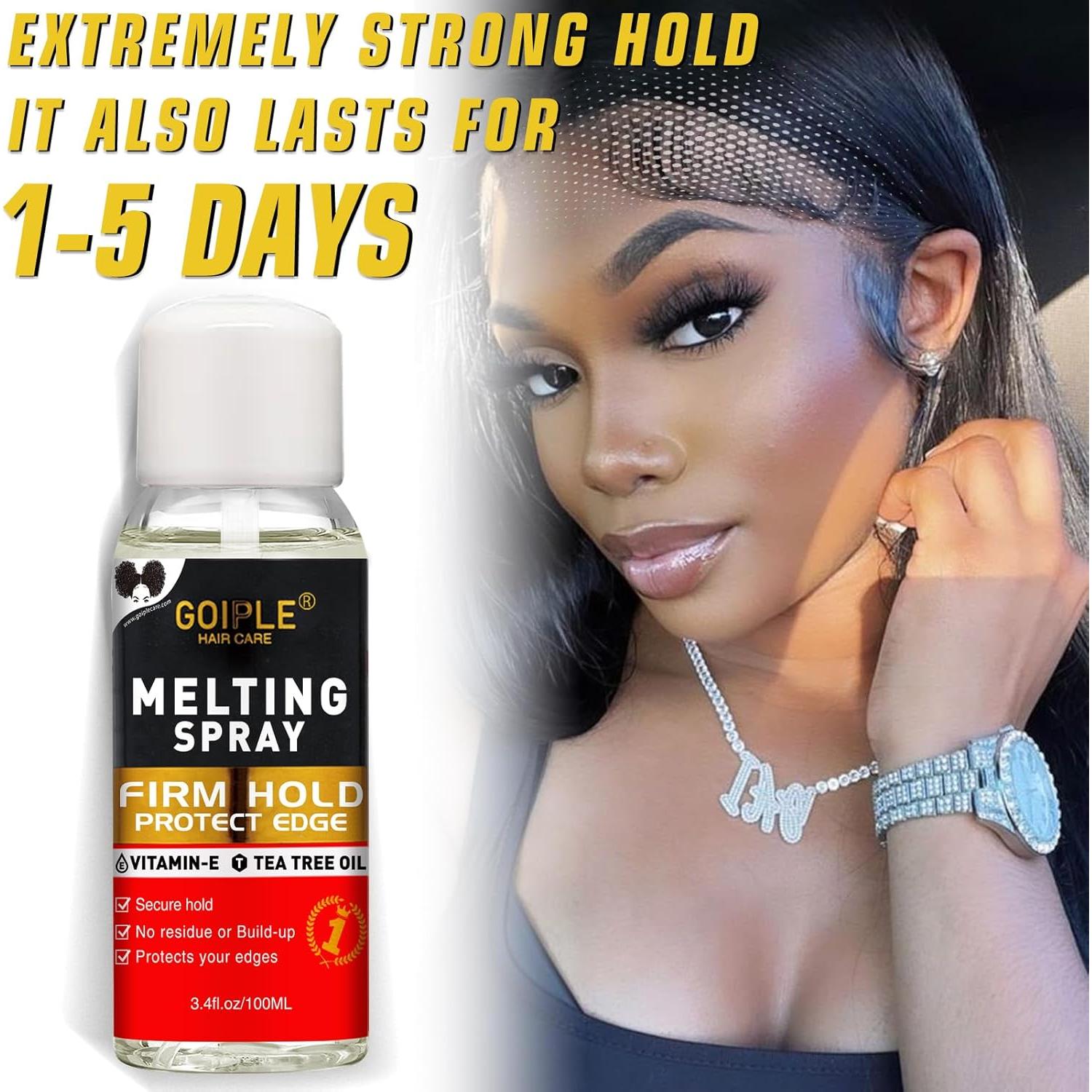 Kit de Pegamento y Spray Derretidor para Pelucas GOIPLE CARE