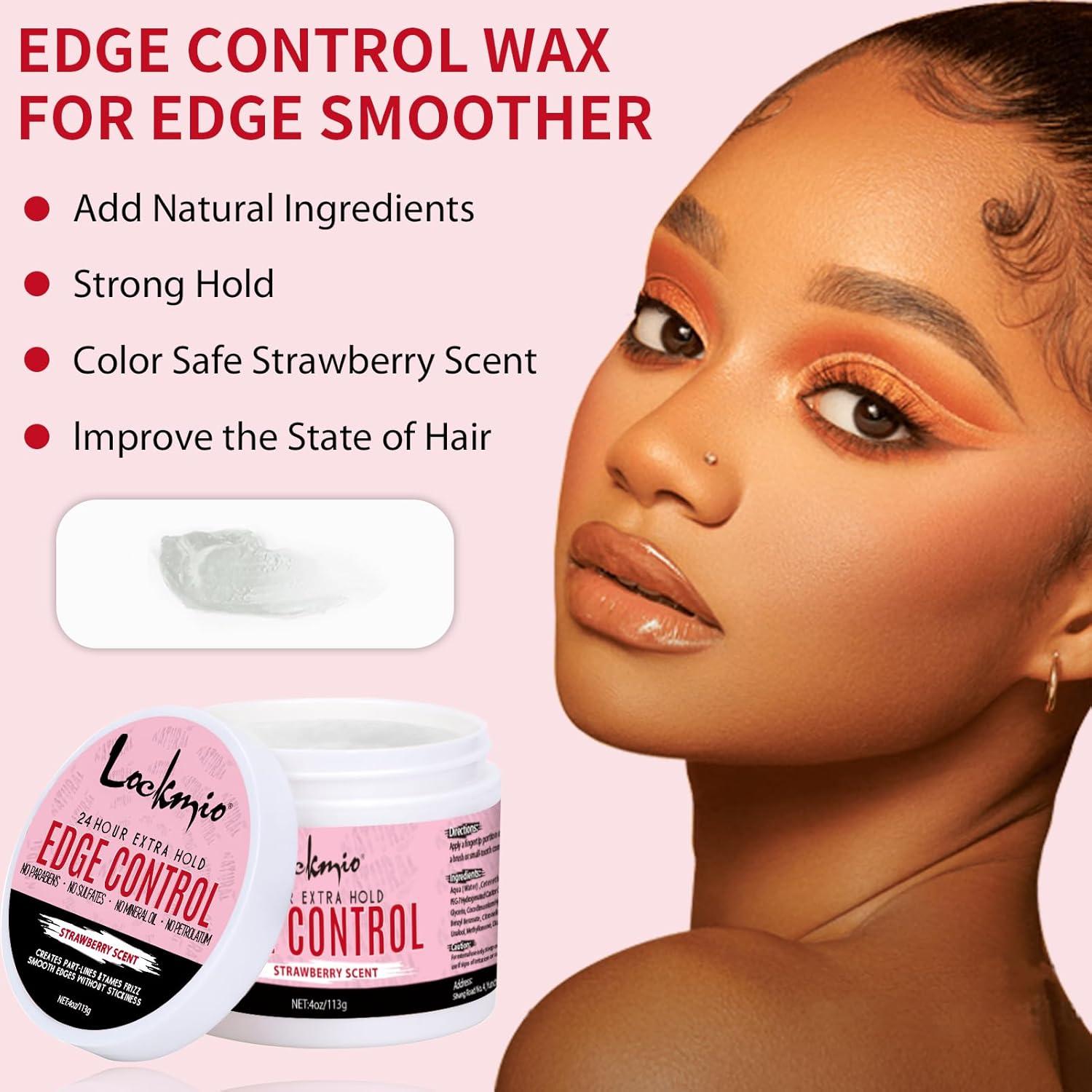 Kit de Peluca 15 Piezas Lockmio - Spray, Cera, Pegamento y Más