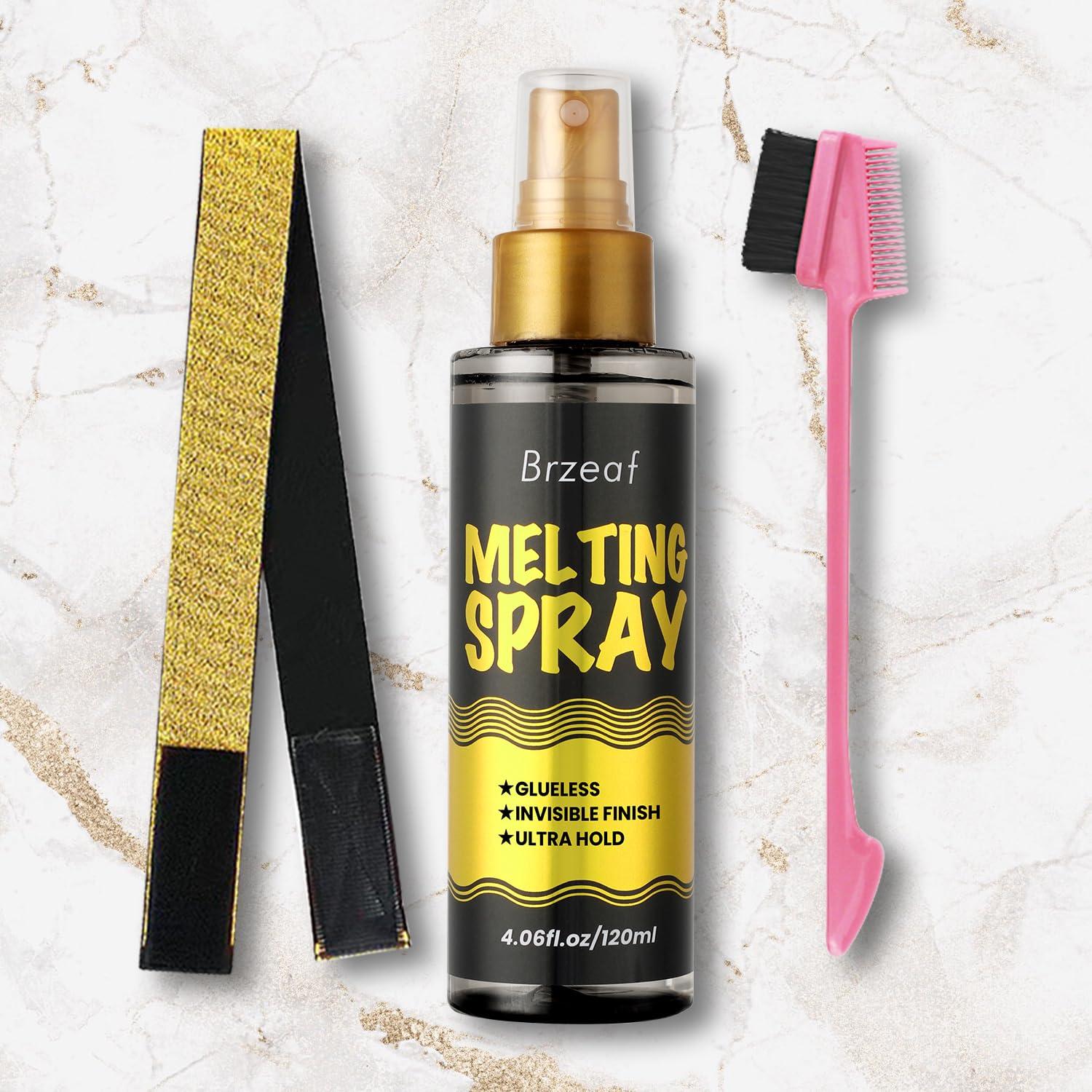 Spray Derretidor de Encaje Brzeaf 120ml - Fijación Extrema