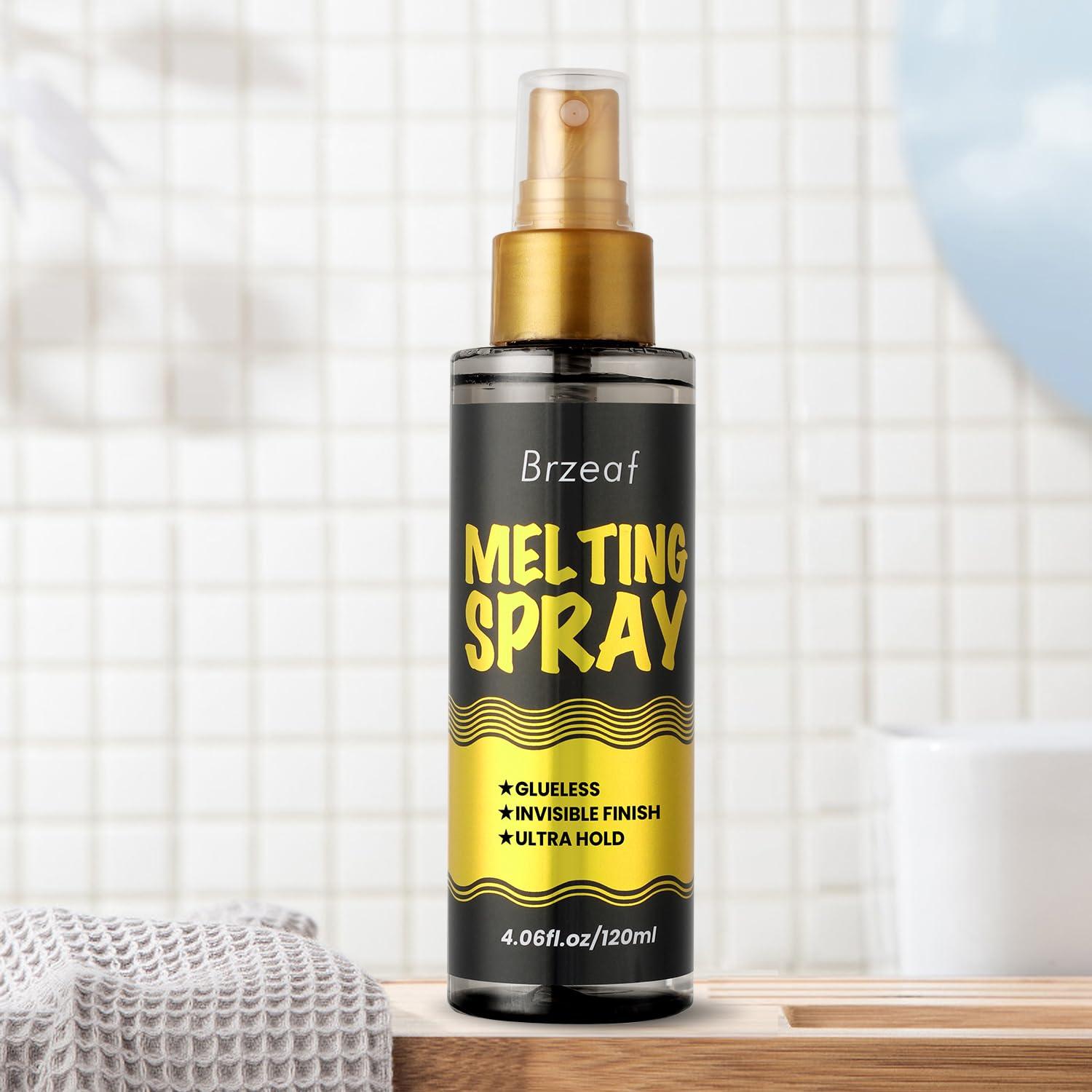 Spray Derretidor de Encaje Brzeaf 120ml - Fijación Extrema