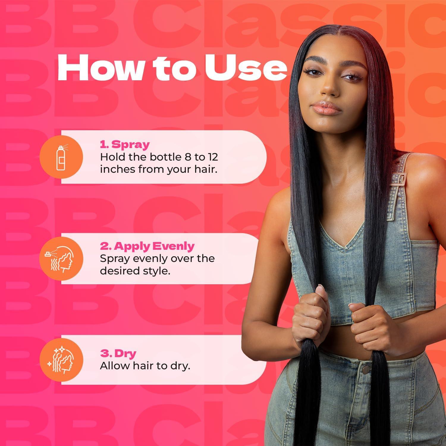 Spray para Cabello Bronner Bros Pump It Up Gold 226g - Fijación Extra