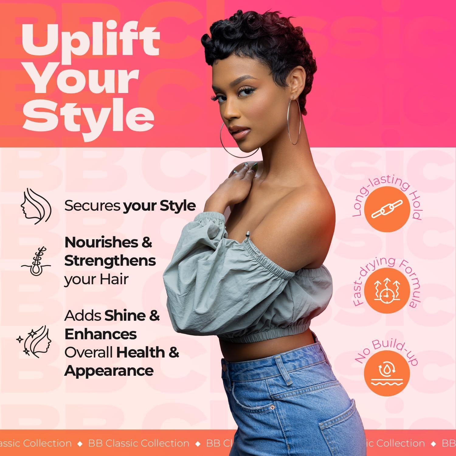 Spray para Cabello Bronner Bros Pump It Up Gold 226g - Fijación Extra