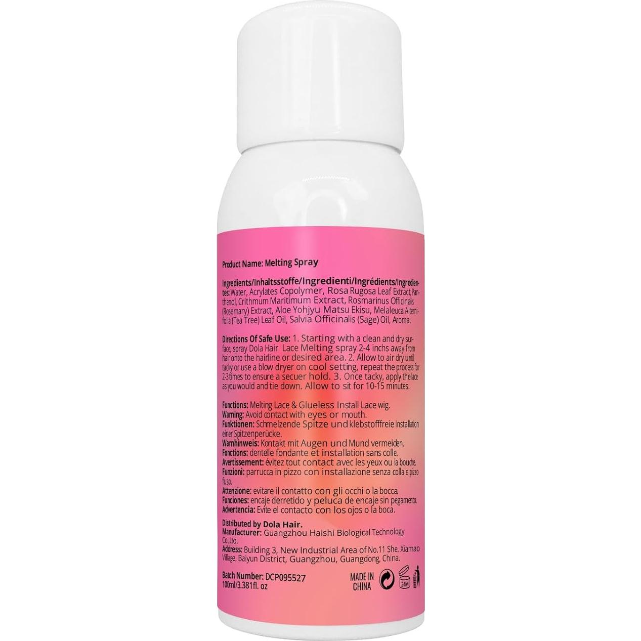 Spray Derretidor de Encaje Dolahair 100 ml - Sin Pegamento