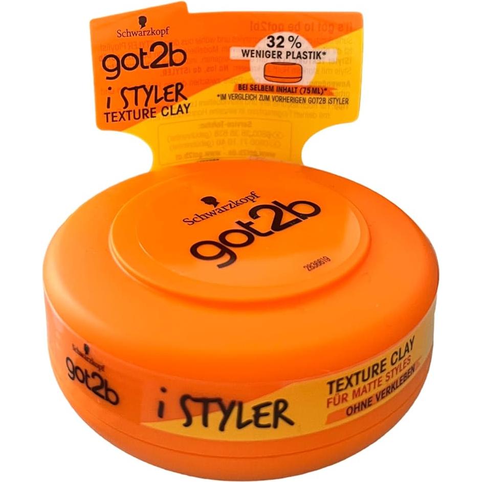 Got2B Arcilla Texturizante 75 ml - Fijación Fuerte y Mate