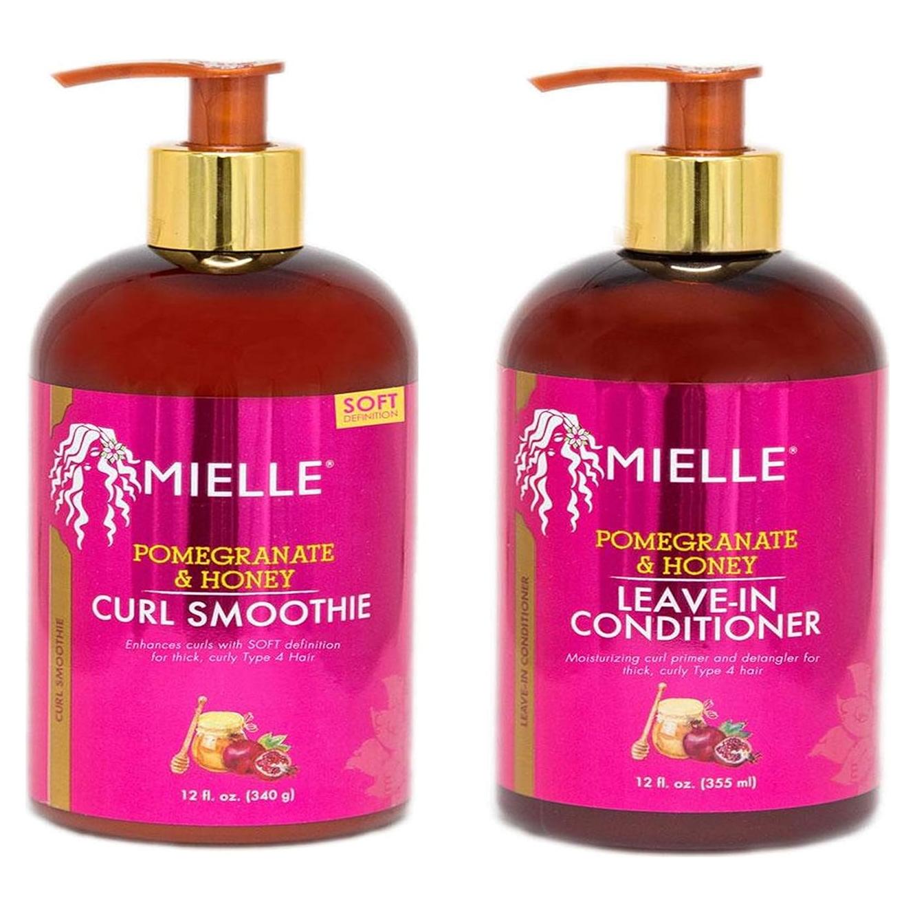 Champú y Acondicionador Mielle 354 ml - Hidratante Rizos