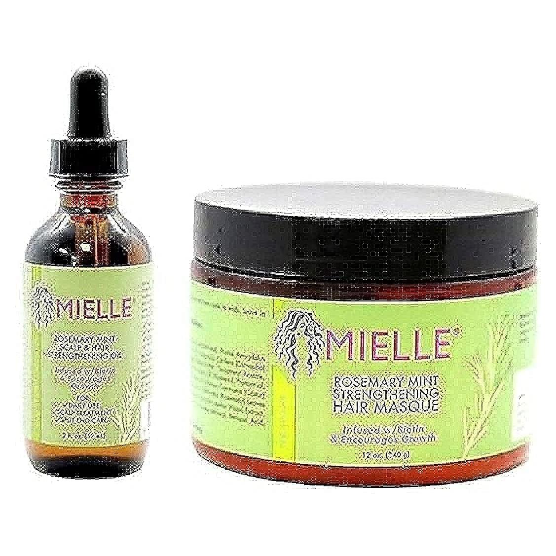 Aceite Capilar Orgánico Romero y Menta Crema Mielle 500ml