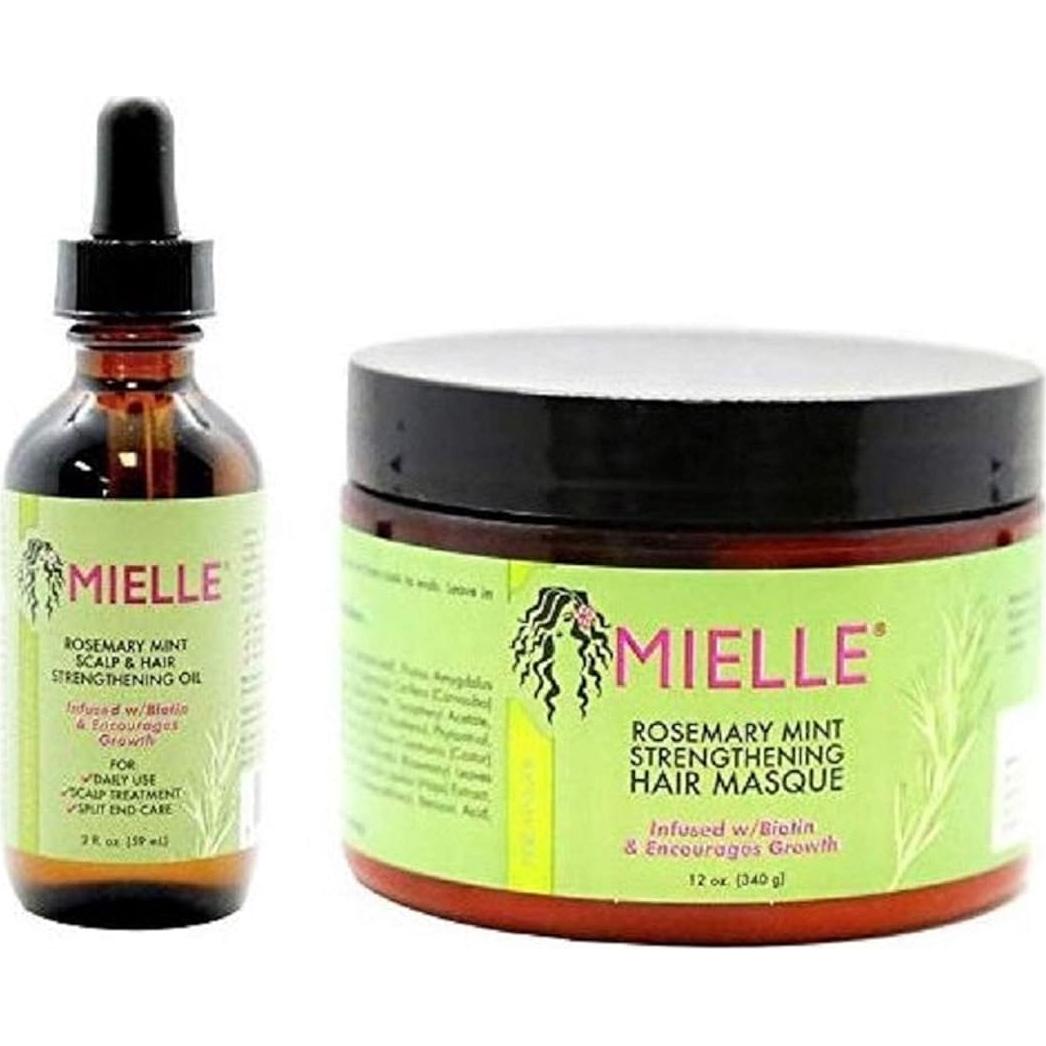 Aceite Capilar Orgánico Romero y Menta Crema Mielle 500ml