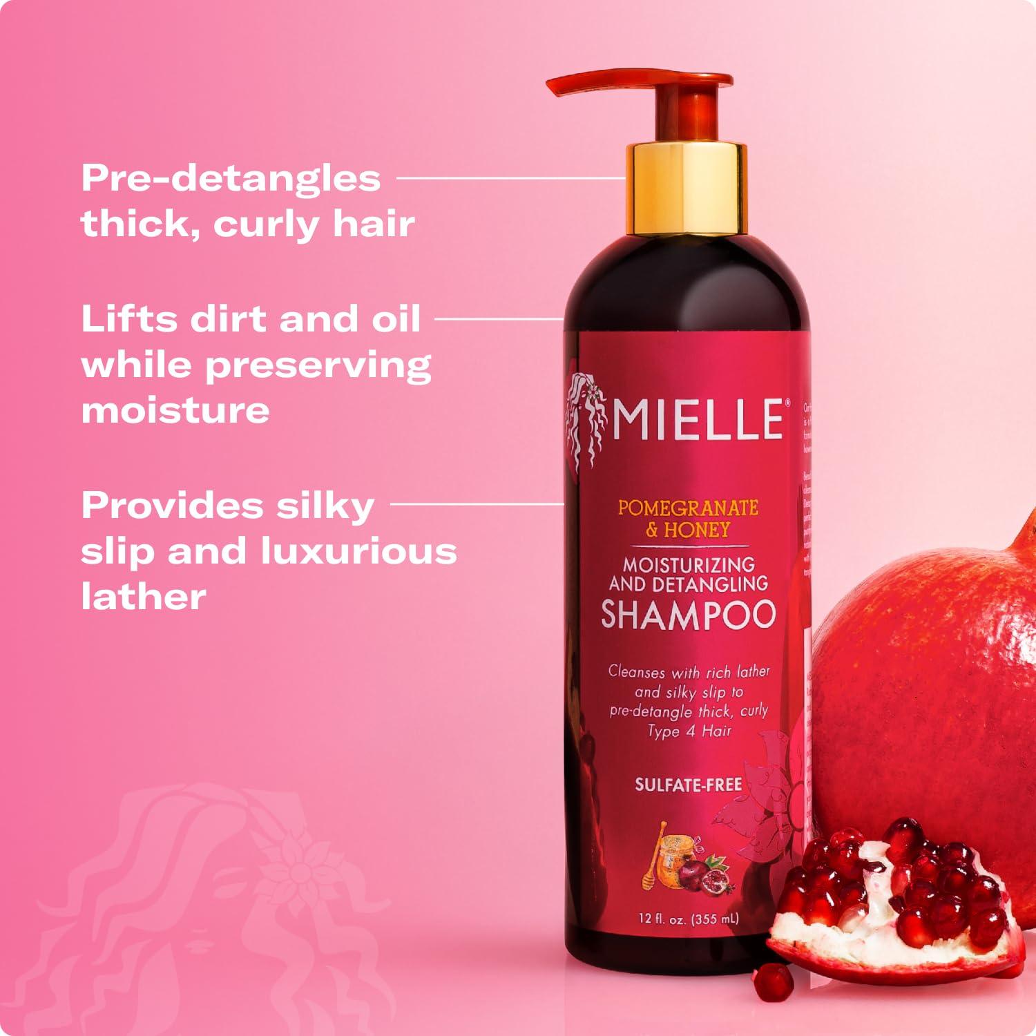 Paquete Acondicionador Profundo y Champú Mielle Organics 2 en 1