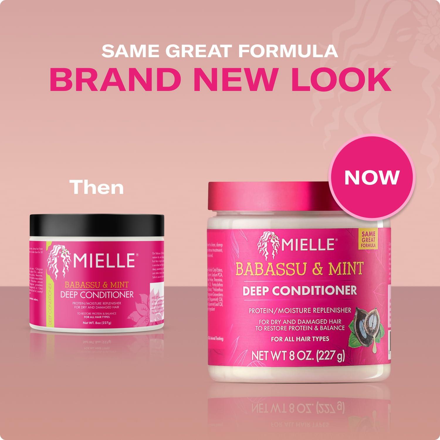 Paquete Acondicionador Profundo y Champú Mielle Organics 2 en 1