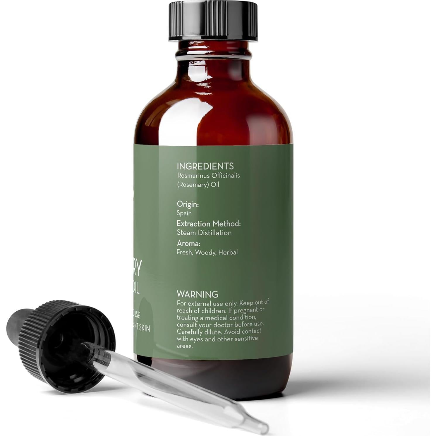 Aceite Esencial de Romero Puro 118 ml - Pure Body Naturals