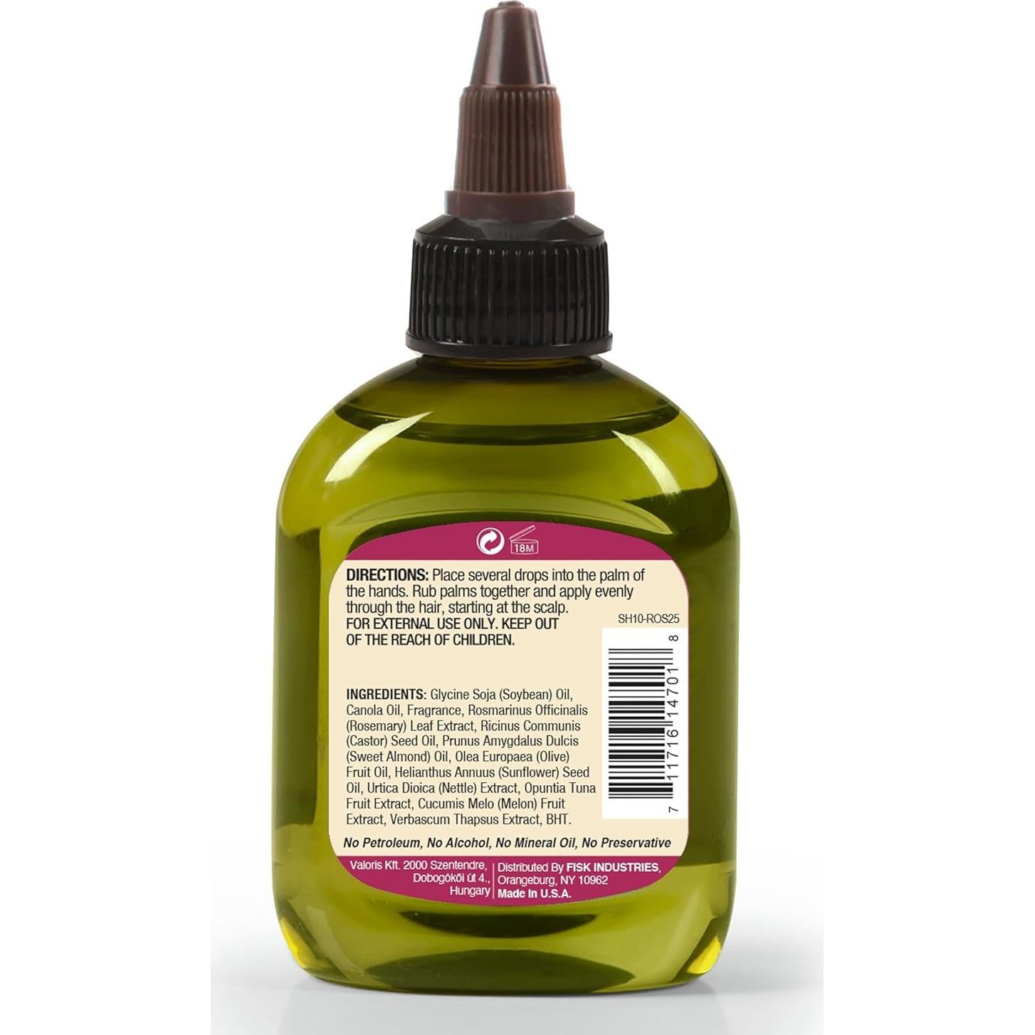 Difeel Aceite Capilar Premium de Romero 74 g - Tratamiento Nutritivo