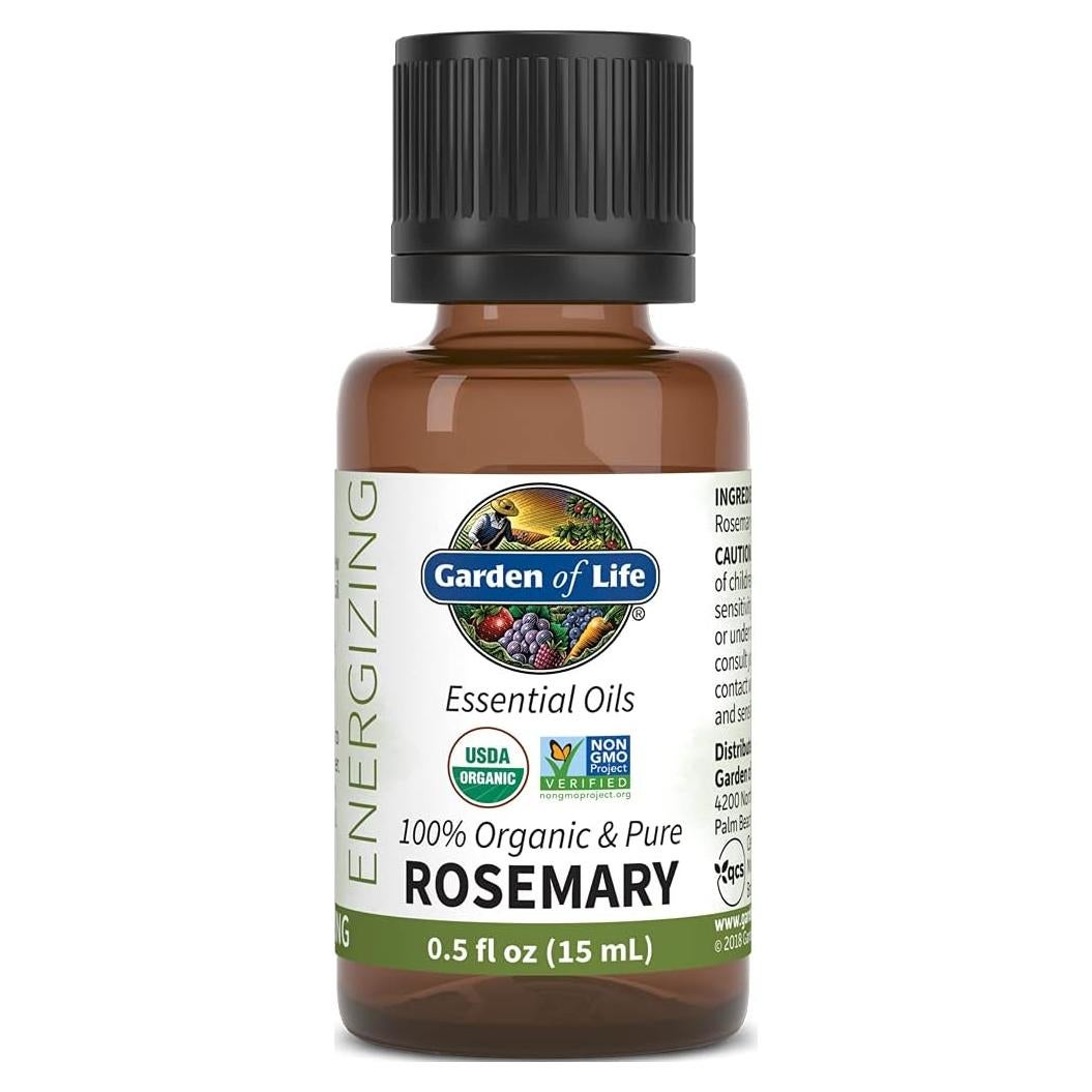 Aceite Esencial de Romero Garden of Life 15 mL Orgánico Puro