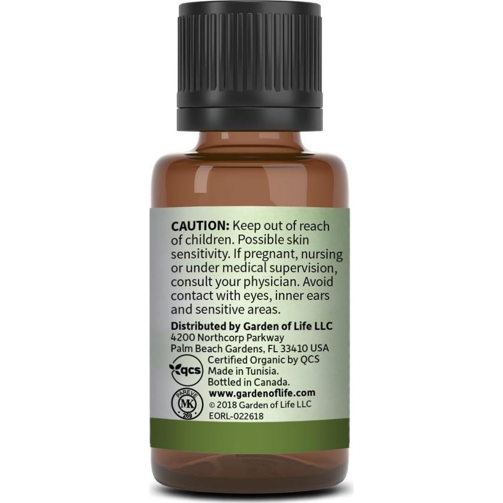 Aceite Esencial de Romero Garden of Life 15 mL Orgánico Puro