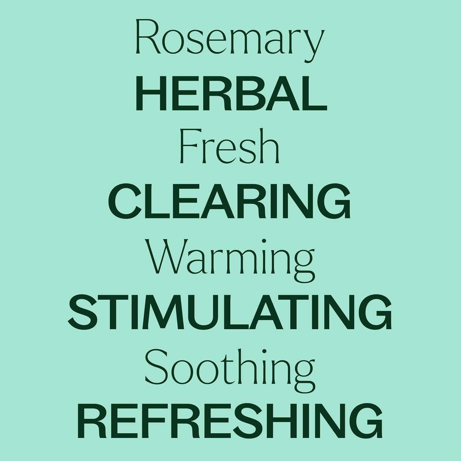 Rosemary Essential Oil for Hair Growth, 100% Pure, Undiluted, Natural Aromatherapy for Diffuser & Rosemary Oil for Hair & Scalp, Therapeutic Grade 30 mL (1 oz)