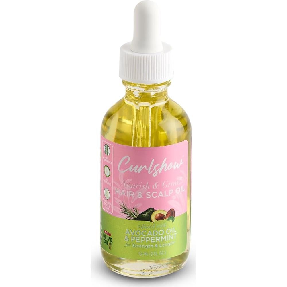 Aceite para Cabello ORS Curlshow con Aguacate y Menta 56.7g