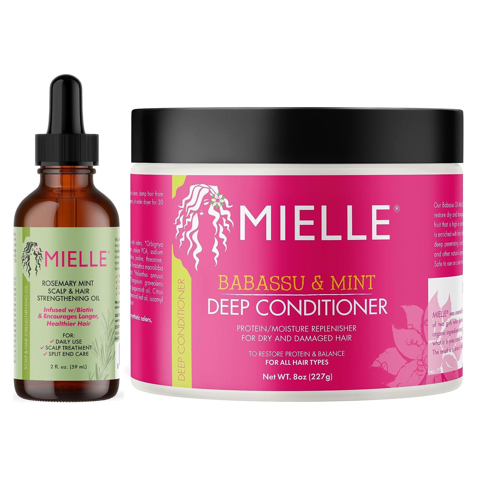Mielle Organics Aceite Fortalecedor Romero y Menta 118ml