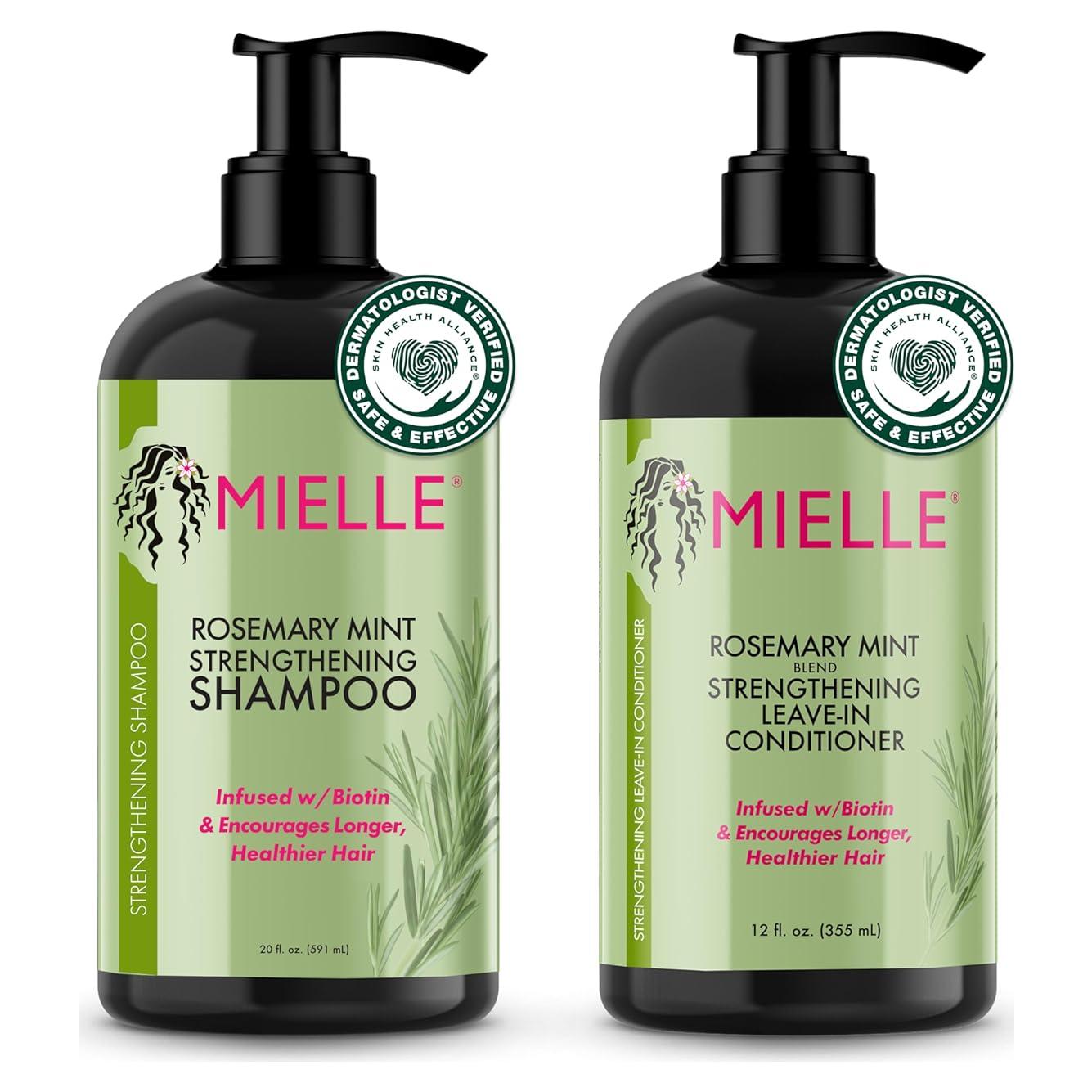 Champú Fortalecedor Mielle Organics Romero y Menta 340g