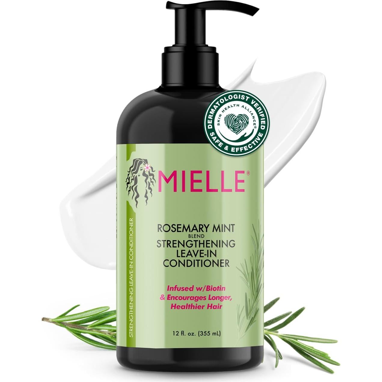 Champú Fortalecedor Mielle Organics Romero y Menta 340g