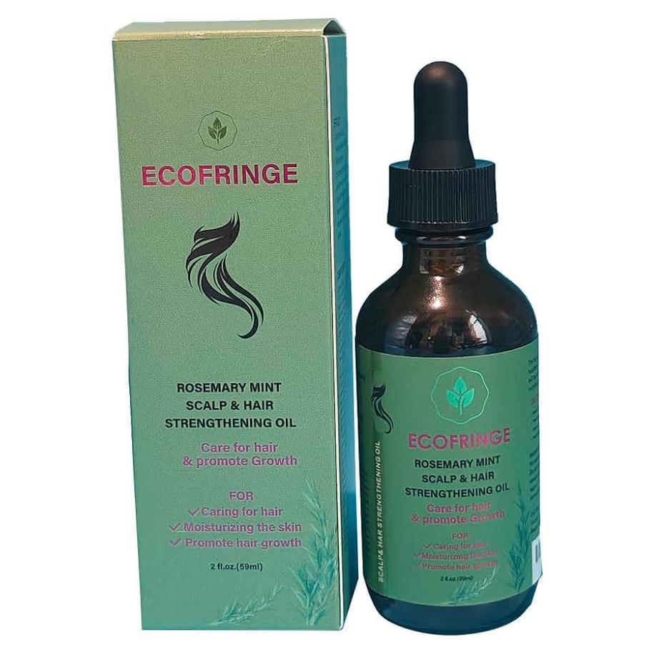 Aceite Fortalecedor de Romero y Menta Orgánico 60ml
