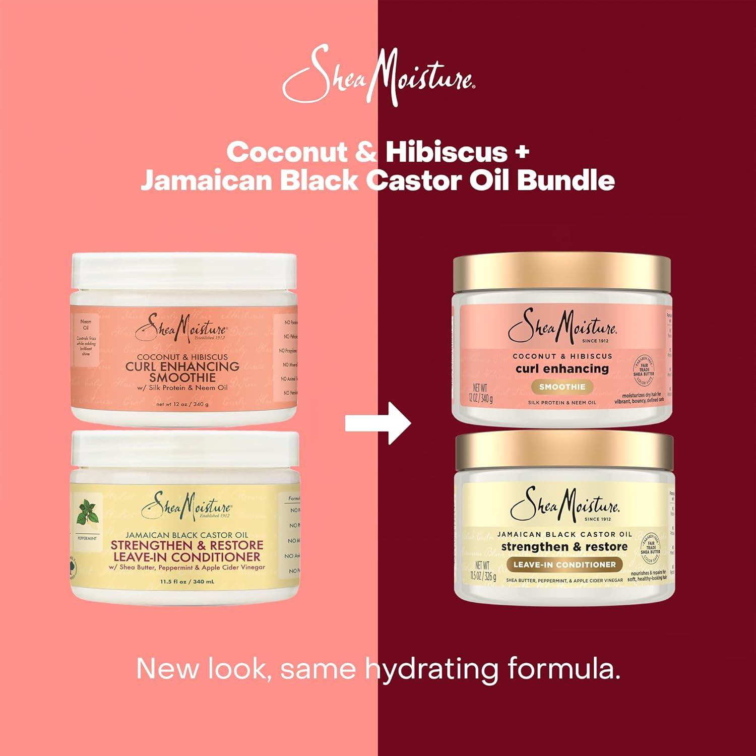 Paquete Acondicionador Sin Enjuague SheaMoisture 340g + 326g