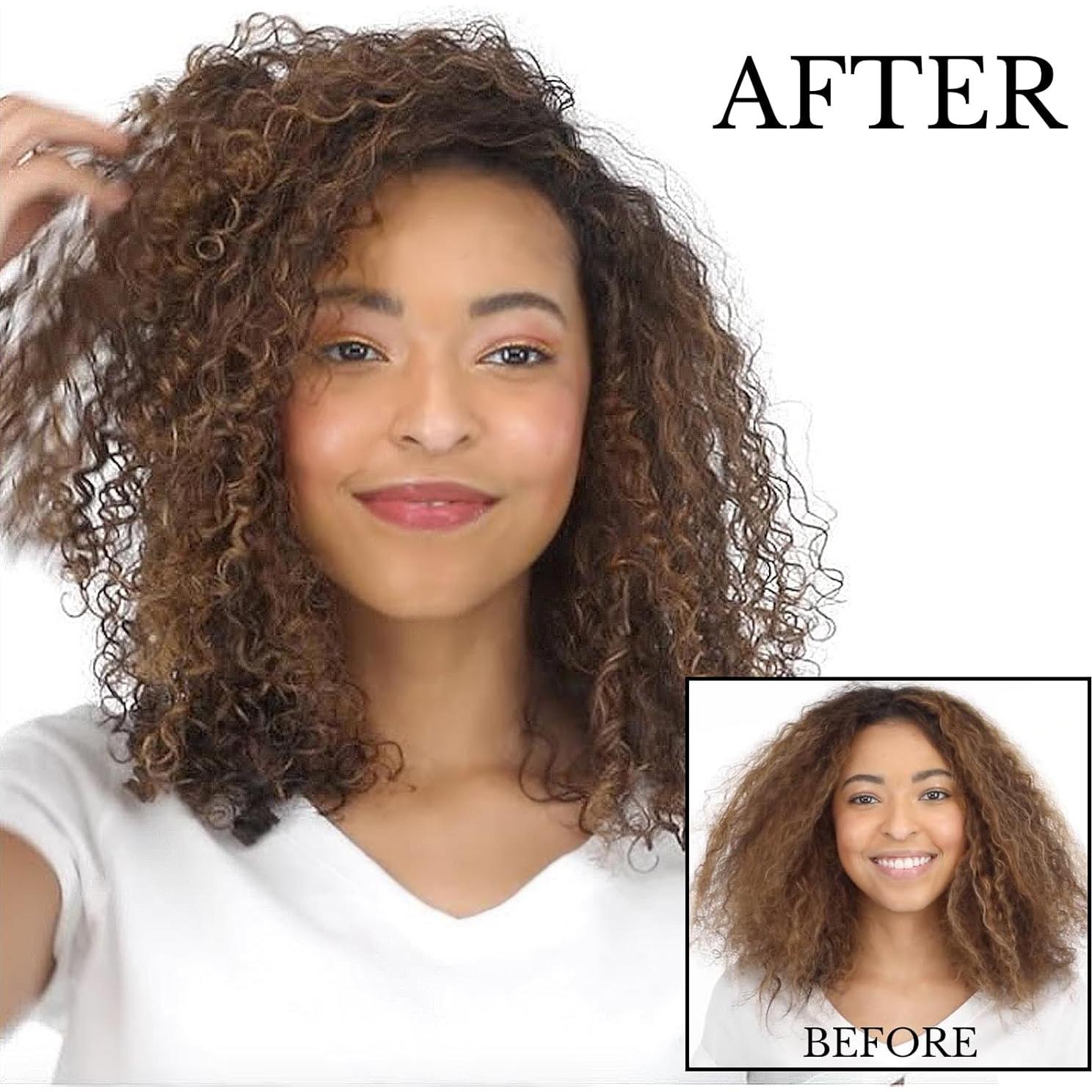 Shea Moisture Crema Definidora de Rizos 200 ml - Spray Acondicionador Sin Enjuague para Cabello Rizado