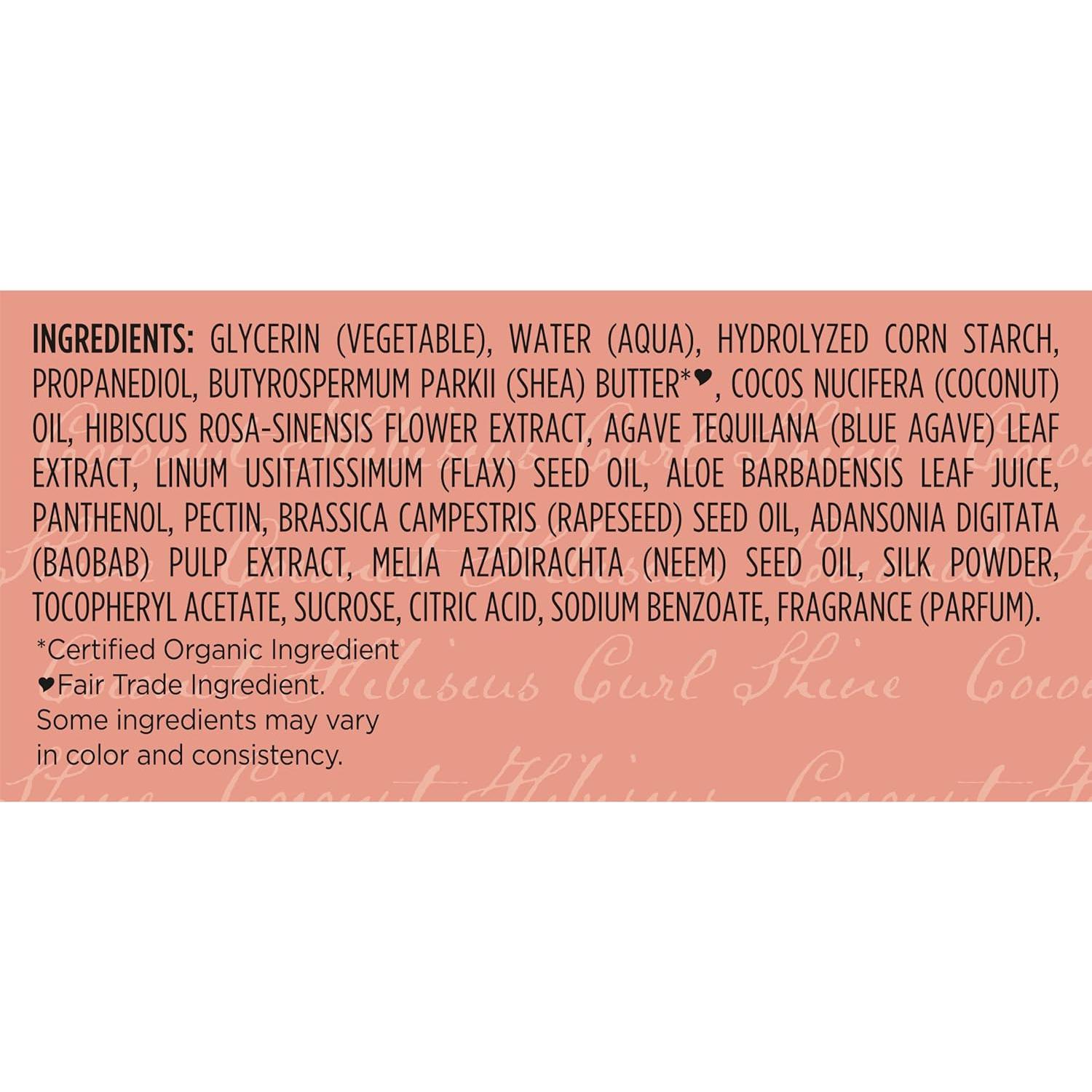 Gel Soufflé para Rizos SheaMoisture Coco e Hibisco 340 g