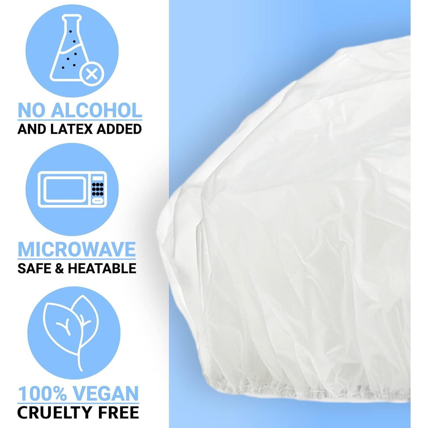 Gorros de Champú Drench Sin Enjuague - 6 Cuentas con Aloe Vera