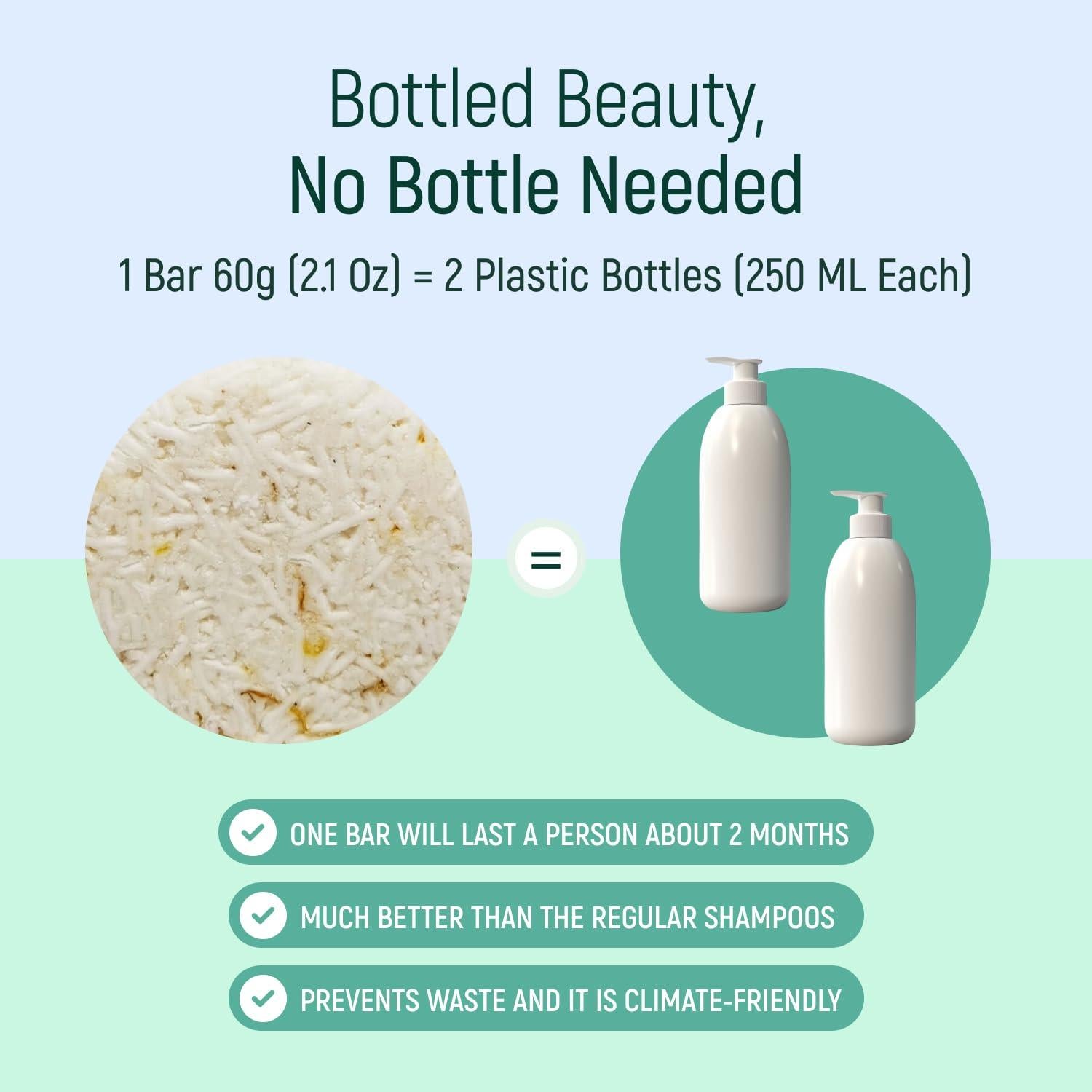 Champú Sólido Orgánico BAMBOEARTH Manzanilla 68g Ecológico