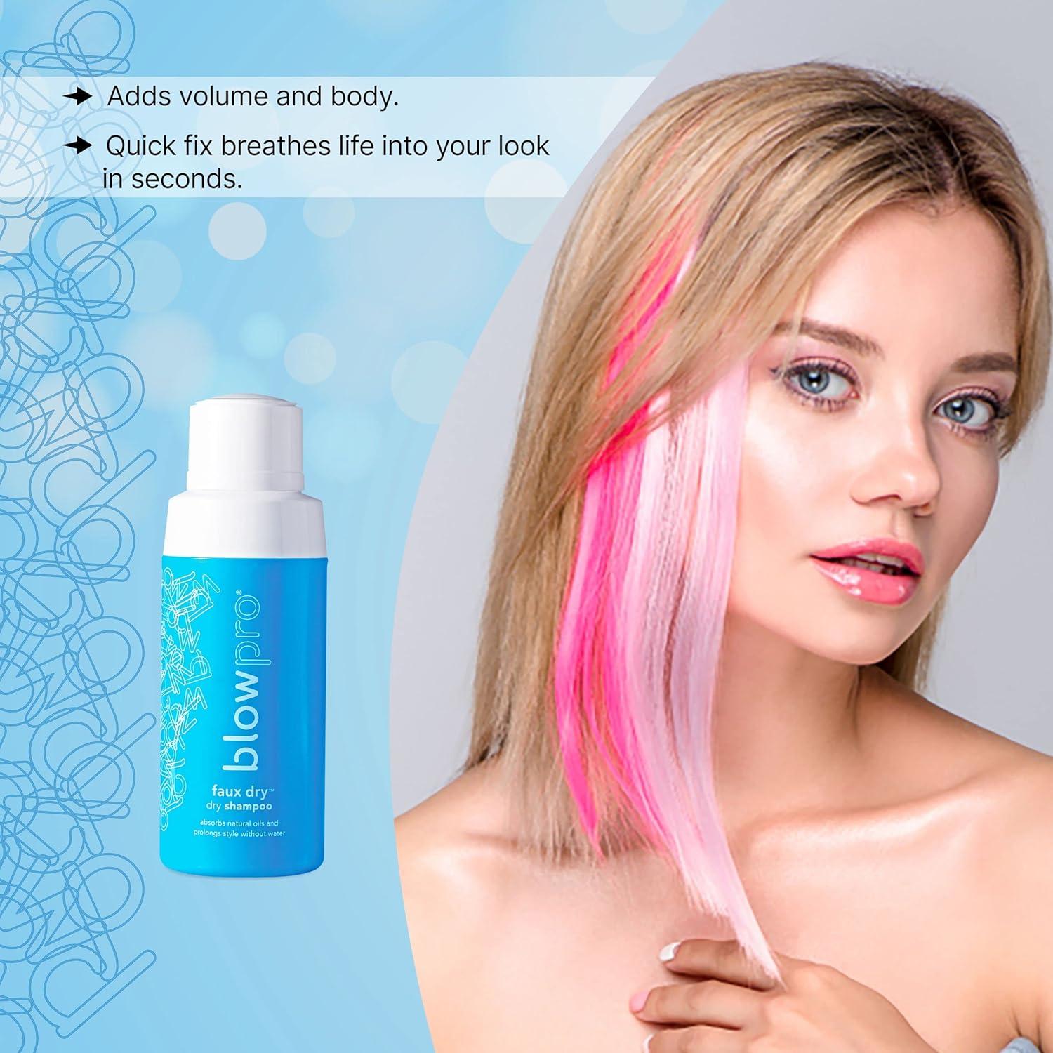Champú Seco BlowPro Faux Dry 48g - Elimina Aceite y Volumen