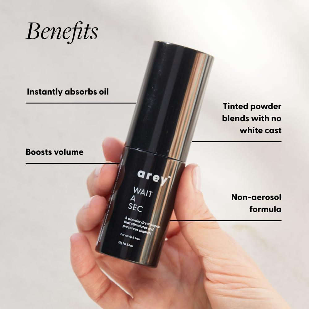 Champú Seco Arey Wait A Sec™ 15g - Volumen y Sin Residuos